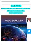 Test Bank For Operations and Supply Chain Management, 17th Edition by F. Robert Jacobs and Richard Chase, 2024 All Chapters 1 - 22, Verified Newest Version