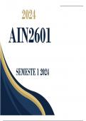 Ain2601 Assignment 7 2024