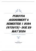 PUB3704 Assignment 4 Semester 1 2024