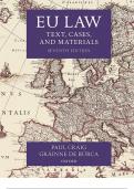 EU law : text, cases, and materials : Craig, P. P. (Paul P.)   