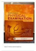 Chapter 01: The History and Interviewing Process Ball: Seidel’s Guide to Physical Examination, 9th Edition