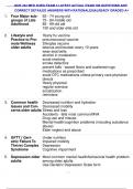 NUR 242 MED SURG EXAM 3 LATEST ACTUAL EXAM 180 QUESTIONS AND  CORRECT DETAILED ANSWERS WITH RATIONALES|ALREADY GRADED A+