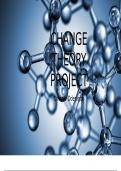 CHANGE THEORY PROJECT RN-BSN NURSING MANAGEMENT-Kotter Change Theory