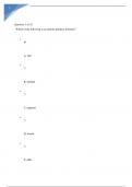 ANATOM SCIN 132 EXAM 6  WITH CORRECT ANSWERS