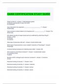 CAISS CERTIFICATION STUDY GUIDE 2024