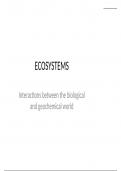 Ecosystems PowerPoint