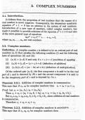 A complex number is a mathematical construct that extends the real numbers. It consists of two parts:  Real part: A regular number you're familiar with, like 3 or -2. Imaginary part: A multiple of the imaginary unit "i," defined as the square roo