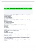 NV DECA State Officer Test Study Guide 2024