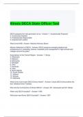 Illinois DECA State Officer Test-Answered
