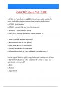 4N0 CDC 5 level Vol 1 URE Questions And Answers Latest |Update| Verified Answers 