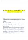  B ExCPT Practice Exam B (Pt. 2) questions and answers latest top score.