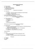 NURS 204 (Gastrointestinal Assessment) Outline for Exam 3  HOLY FAMILY UNIVERSITY