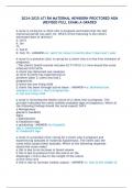 2024-2025 ATI RN MATERNAL NEWBORN PROCTORED NGN (REVISED FULL EXAM) A GRADED