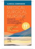 Test Bank for Medical-Surgical Nursing: Concepts for Clinical Judgment and Collaborative Care 11th Edition by Donna D. Ignatavicius, Cherie R. Rebar, Nicole M. Heimgartner