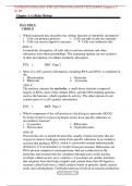 PATHOPHYSIOLOGY 8TH EDITION MCCANCE TEST BANK Chapter 1 to 50