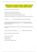 Lifeboatman Bundled Exams Questions and Answers Latest Versions 100% Pass