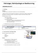 Samenvatting - Pathologie, pathofysiologie en beeldvorming