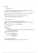 Class notes GLB: Tort Law (620290) 