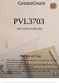 PVL3703 memo exam may june 2024