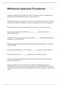 McKissock Liberty University -McKissock Appraisal Procedures well answered to pass