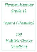 Test (elaborations) Physical Sciences 