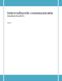 Interculturele communicatie  Ethiek casus Duval