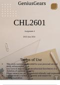 CHL2601 assignment 4 2024 (Q & A)