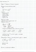 Chapter 17 Class Notes-Reactions of Aromatic Compounds