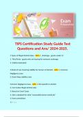 TIPS Certification Study Guide Test Questions and Ans/ 2024-2025.  3 Types of Illegal Alcohol Sales - ANS: 1. Underage - guests under 21 2. Third Party - guests who are buying for someone underage  3. Visibly Intoxicated  2 Kinds of Law Covering Liability