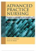 Test Bank -- Advanced Practice Nursing: Essential Knowledge for the Profession 3rd Edition by Susan M. DeNisco ALL CHAPTERS