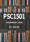 PSC1501 ASSIGNMENT 2 2024
