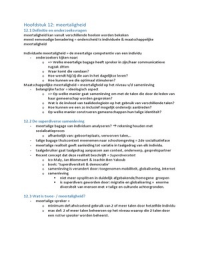 Sociolinguistiek - meertaligheid