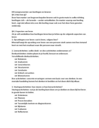 Leren over leren