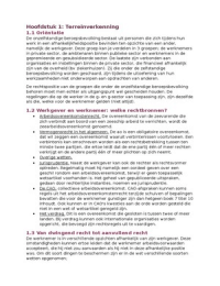 Samenvatting Arbeidsrecht