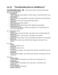 Functie onderzoek en Dammen leerpakket 12