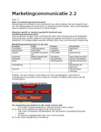 Bundel Financieel Management en Marketingcommunicatie