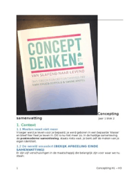 Concept Denken