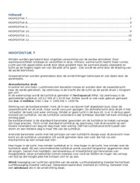 Physical Geography H 7 t/m 12