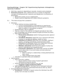 Psychopathology Chapter 7