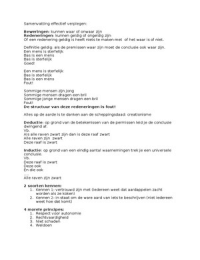 samenvatting effectief verplegen 0 (drogredenen periode 2)