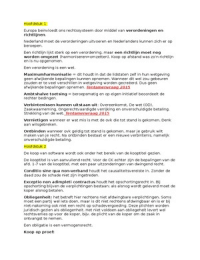 Uitgebreide samenvatting - Koop en Consumentenkoop 8e druk H 1 t/m 11