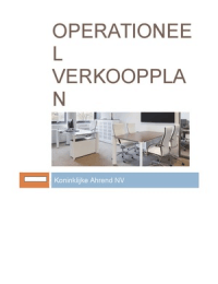 Verkoopplan Ahrend / Meubelbranche (Cijfer: 8)