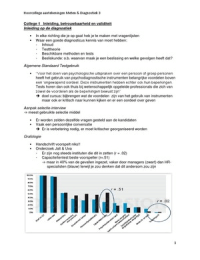 Hoorcollege 1 t/m 8 M&D 3: organisatiepsychologie