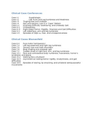 Clinical Cases Medical Neuroscience and Neuroanatomy