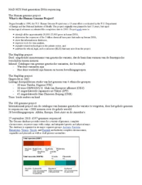 Samenvatting NAD HC8