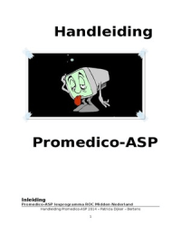 Handleiding promedico huisartsen