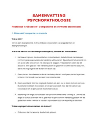 Psychopathologie