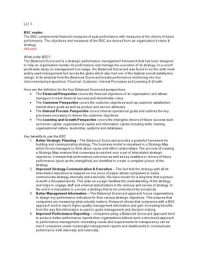 Summary Creating Business Value (CBV) - basic hotel and restaurant acounting