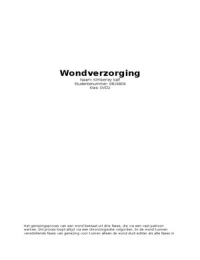 Wondzorg