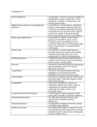 Personality Psychology & Social Psychology